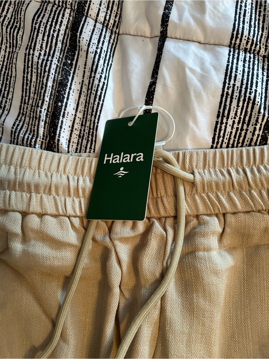 HALARA Pants - HALARA Tan Drawstring Sweatpants